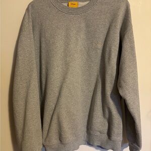 Dime Men's Grey Crewneck Sweatshirt